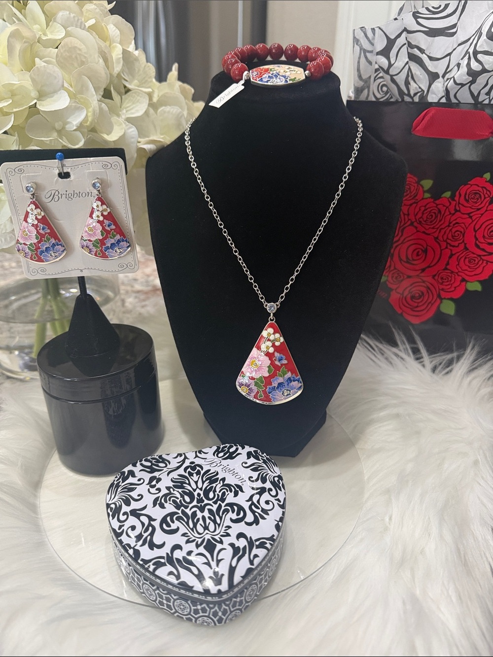 💐🆕 Brighton Blossom Hill Rouge Set NWT Retail $305